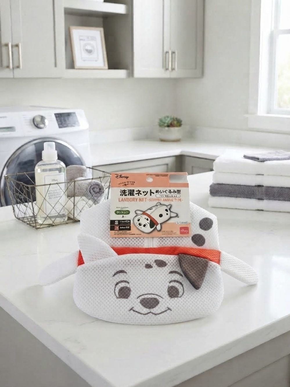 Disney White Dalmatian Laundry Net - Gentle Wash Bag